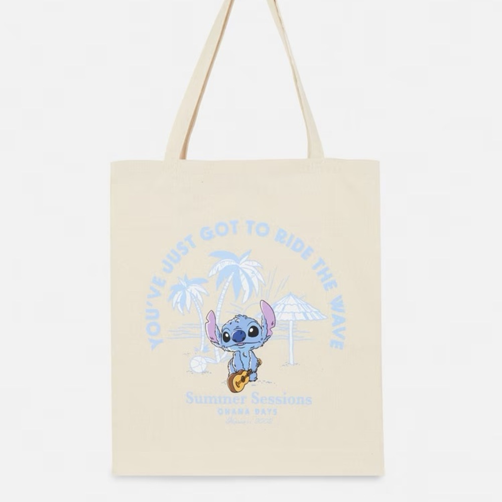 Stitch Disney Primark Exclusive Tote Bag NWT Ohana Days Summer Sessions